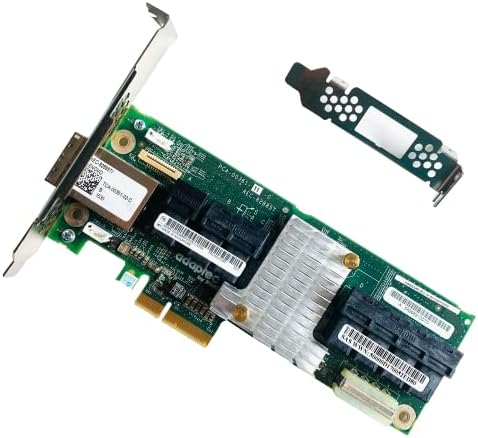 12Gb/s SAS Expander Card Adaptec AEC-82885T, 9-Connector (7X Internal SFF-8643 + 2X External SFF-8644), PCIe Slot Power, SES-2/SGPIO, for LSI HBA/RAID, TrueNAS unRAID Proxmox ESXi JBOD|B0BVLM5YN6