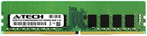 A-Tech 16GB RAM for Dell PowerEdge T130 | DDR4 2666MHz PC4-21300 ECC Unbuffered UDIMM 2Rx8 Server Single Memory Upgrade Module (Replacement for SNPVDFYDC/16G, AA335286, VDFYD, 0VDFYD
