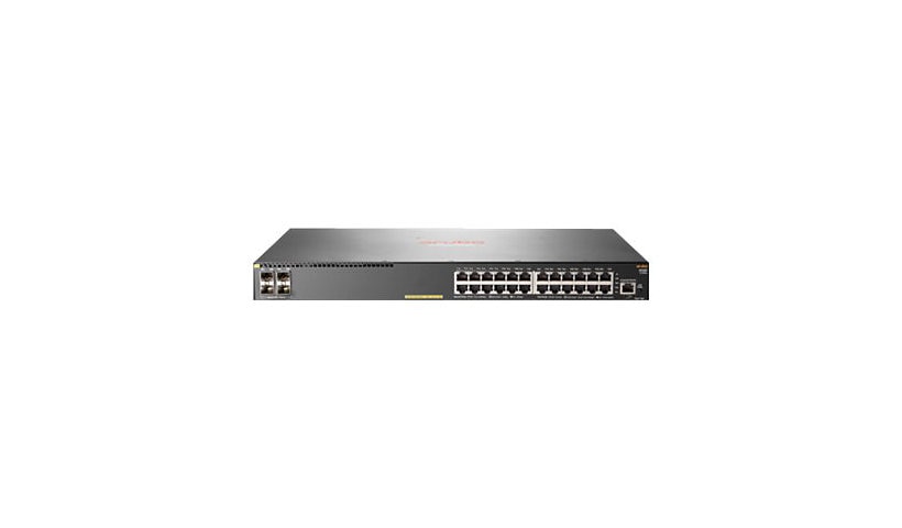 HPE Networking 2930F 24G PoE+ 4SFP+ - switch - 24 ports - managed - rack-mountable
