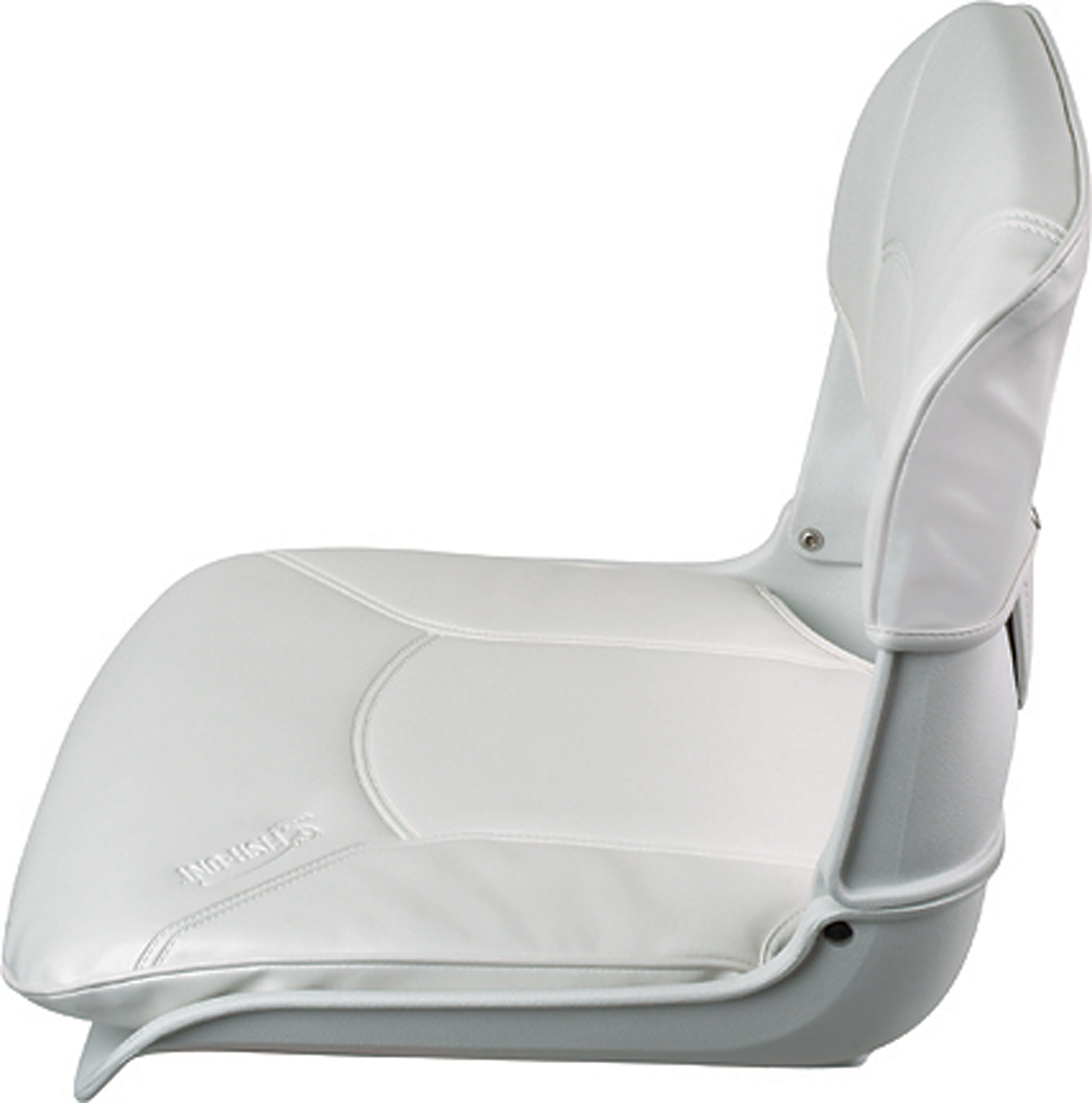 Tempress 45250 All-Weather Low Back Seat, White