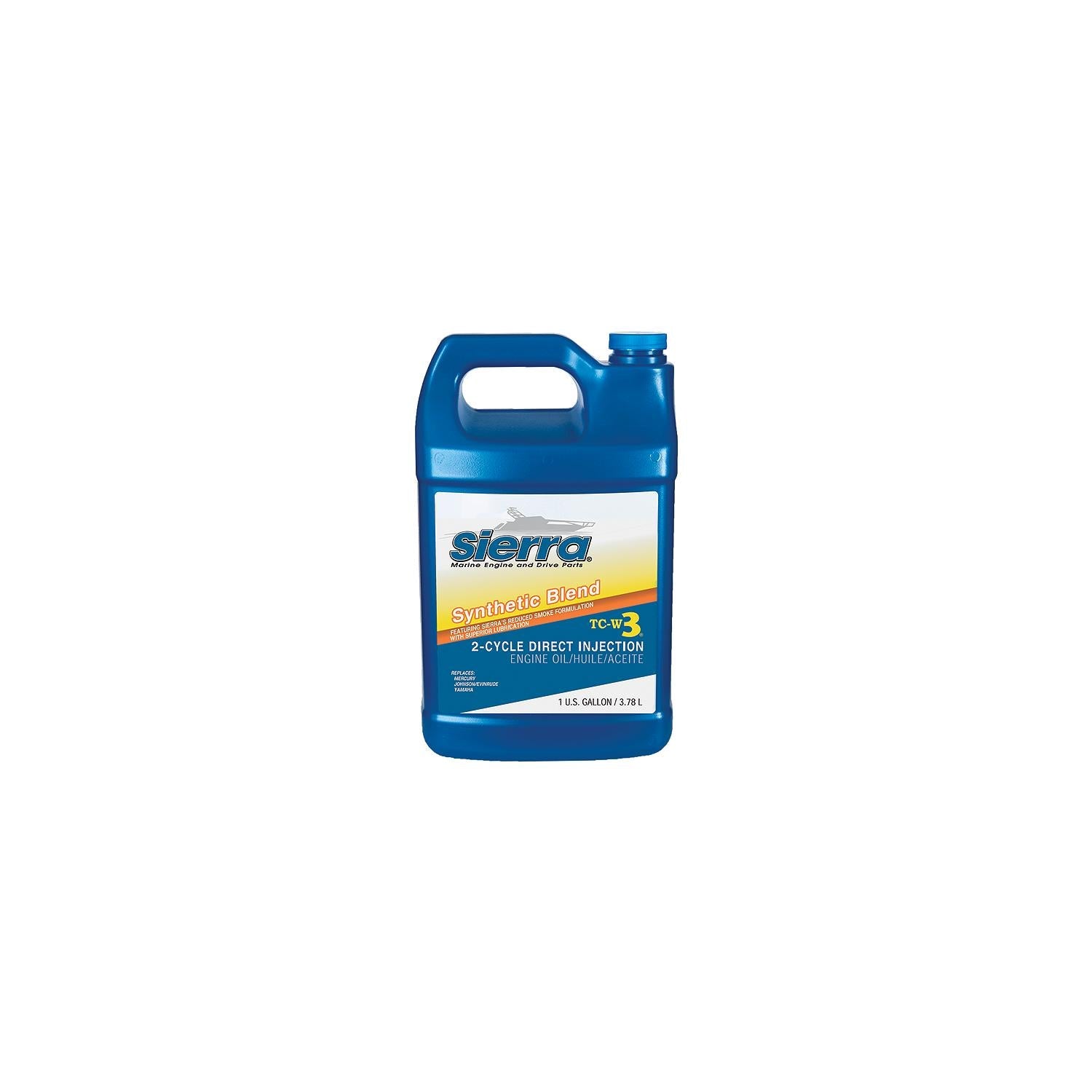 Sierra 18-9530-3 Synthetic Blend TC-W3 Direct Injection 2-Cycle Engine Oil, Gal.