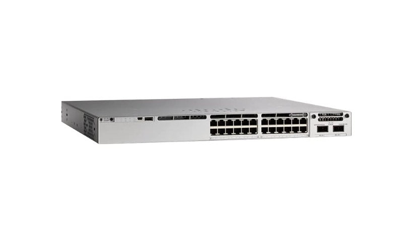 Cisco Catalyst 9300 - Network Advantage - switch - 24 ports - managed - rack-mountable