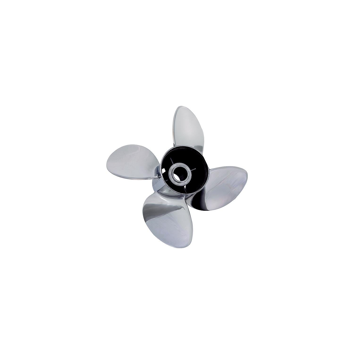 Solas 9453-135-13 Rubex HR4 Propeller, Stainless Steel, Interchangeable Hub, 4-Blade, RH 13.5 x 13"