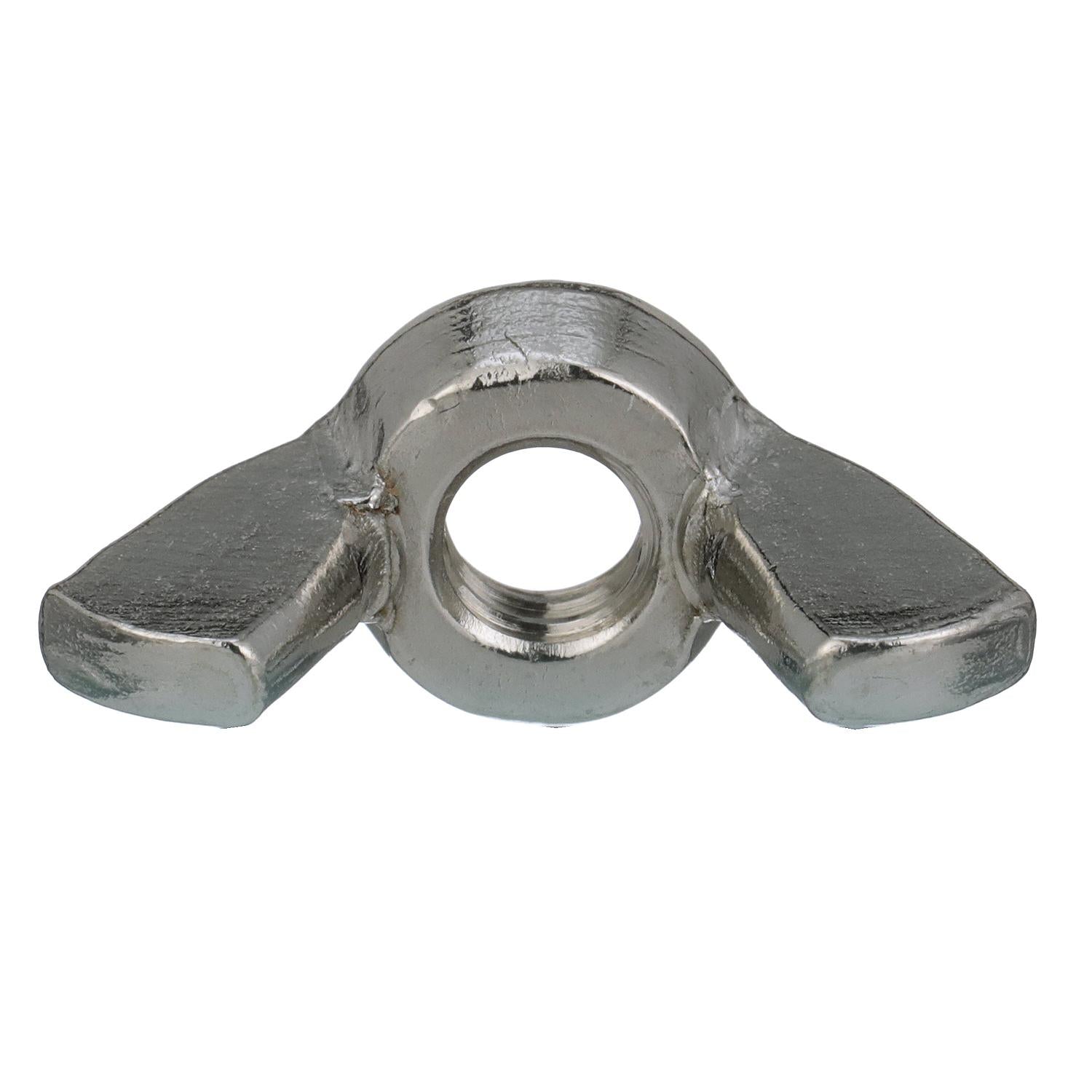Seachoice SC1372 18-8 Stainless Steel Wing Nuts, 1/4-20 Size, Pack of 100