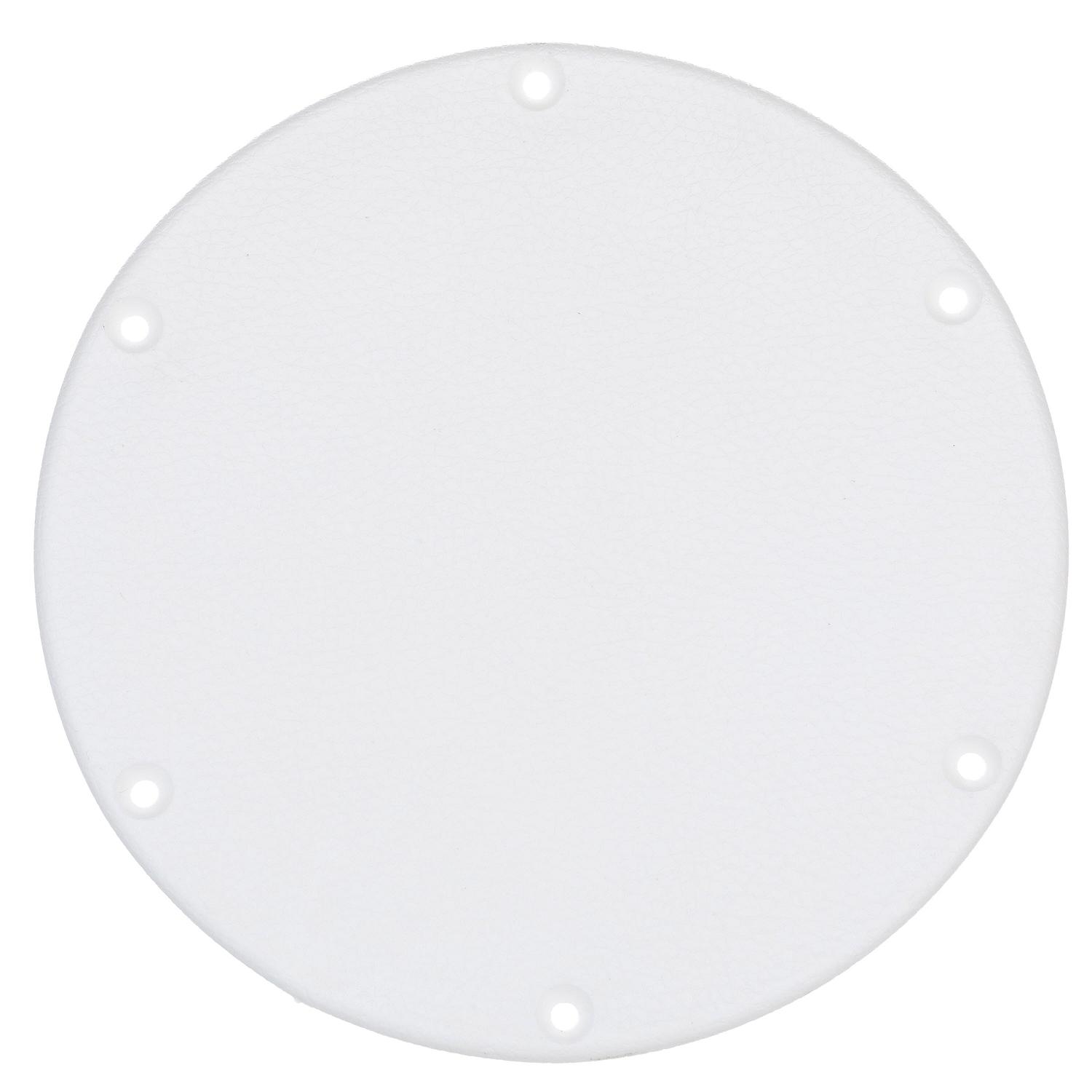 Seachoice 50-39591 Polypropylene Cover Plate Arctic White OD: 7-5/8"