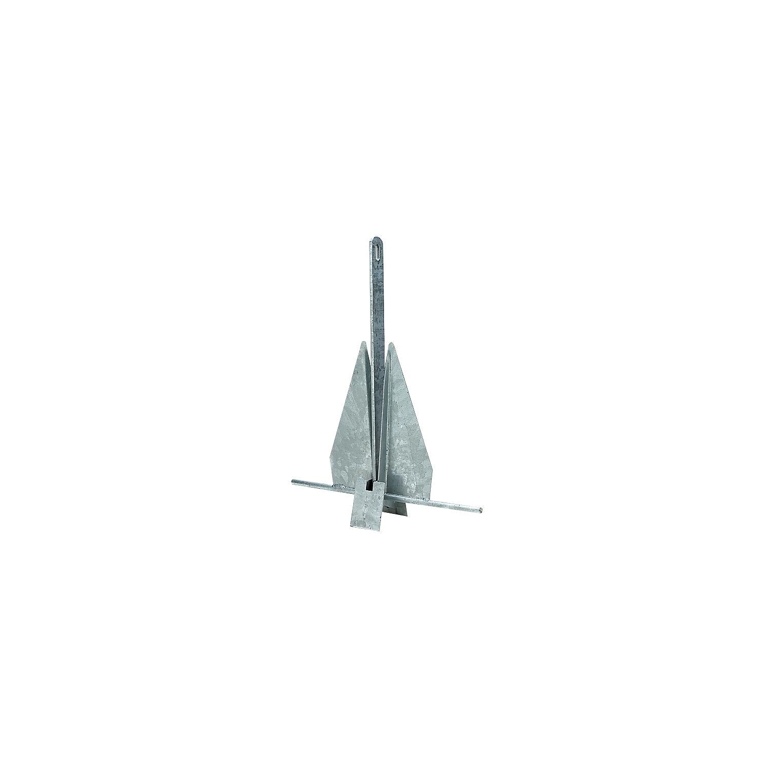 Seachoice 41710 Hot Dipped Galvanized Deluxe Anchor, Size 4S