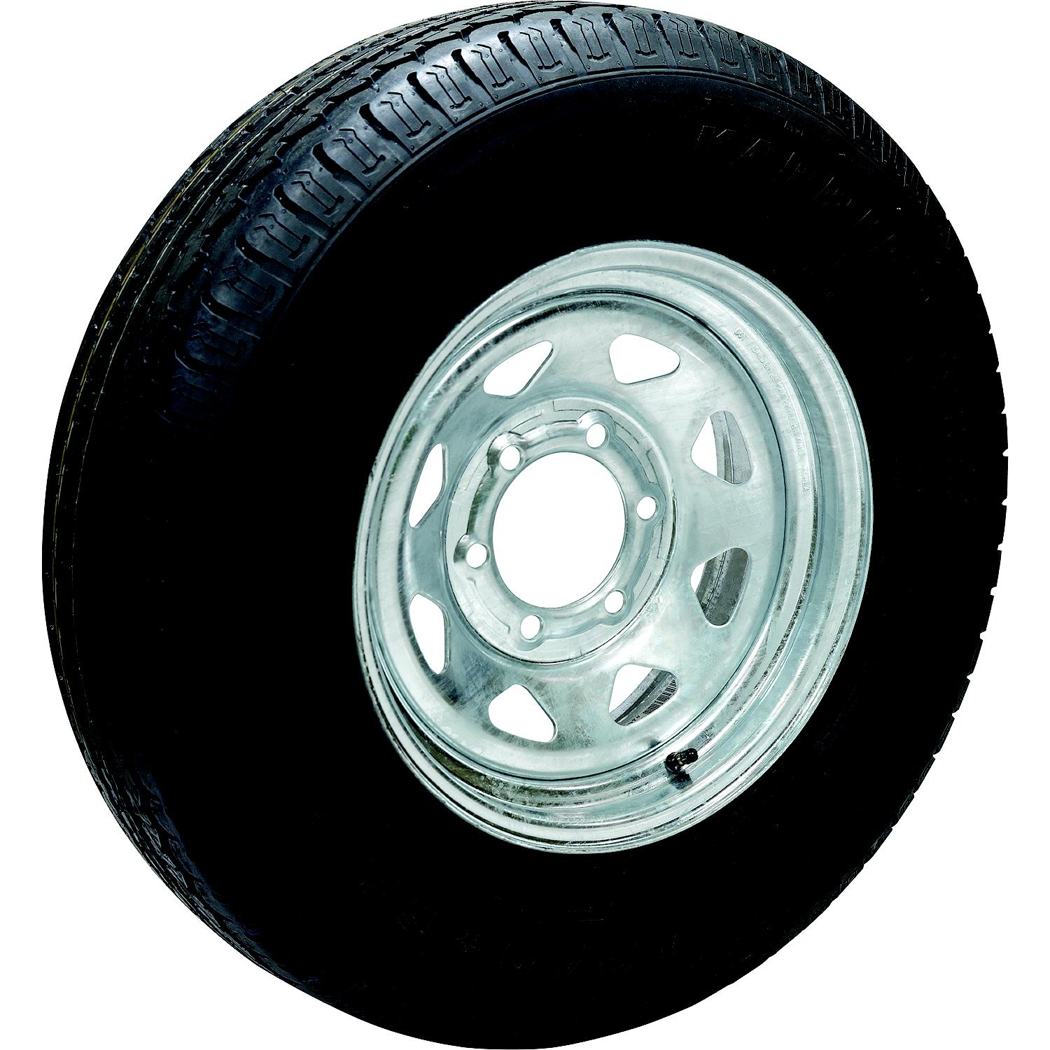 Seachoice KR35 Galvanized Spoke Radial Tire & Wheel Assembly