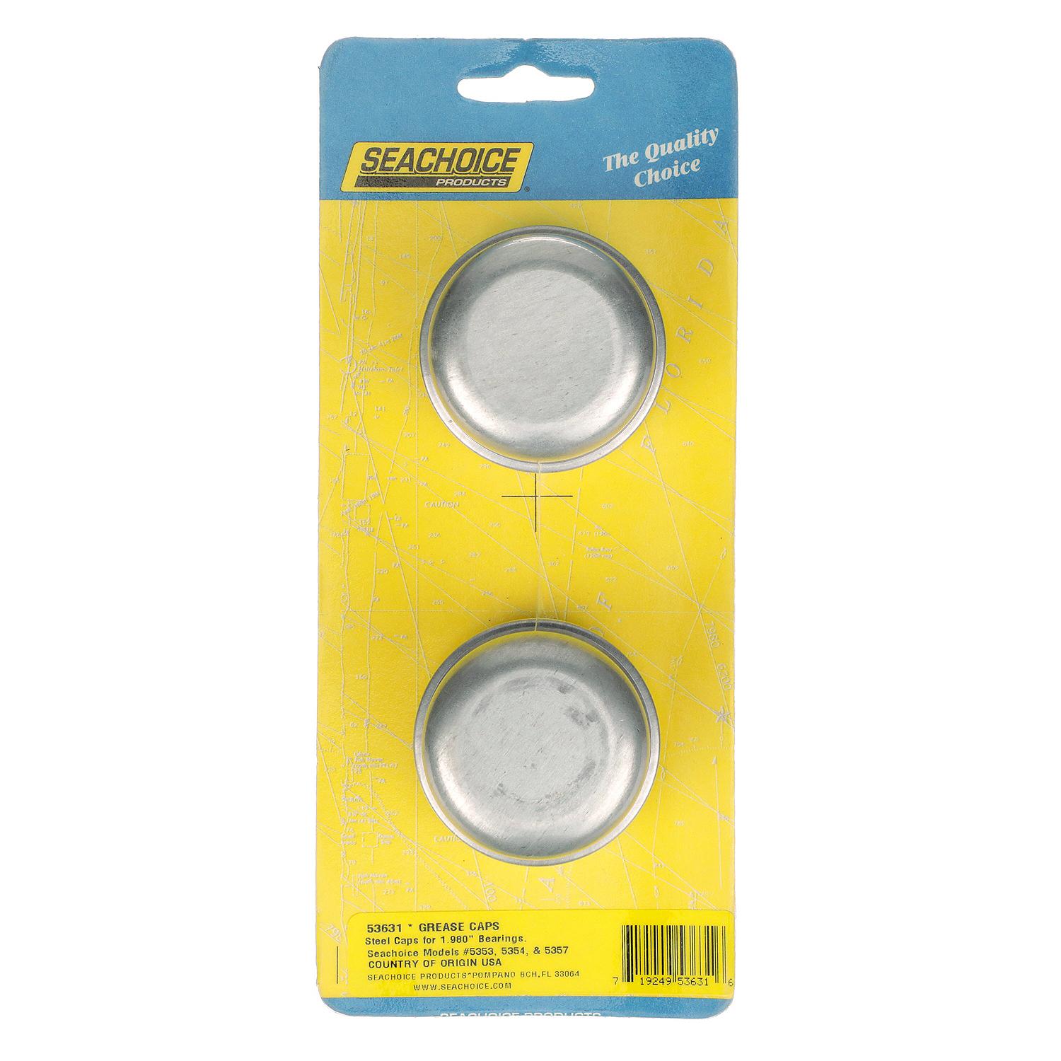 Seachoice 53631 1.980" Grease Caps (2 Per Pack)