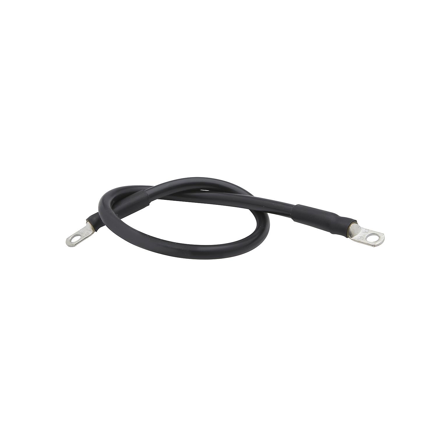 Seachoice 63021 Tinned Copper Battery Assembly, 4 AWG, Black, 2'