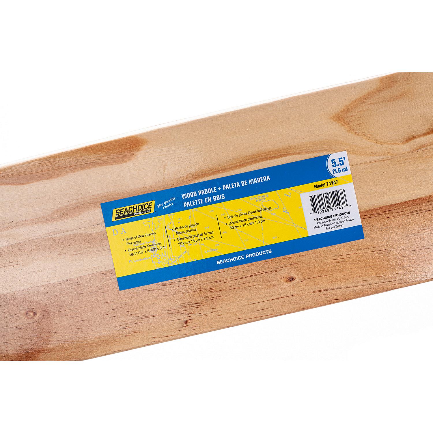 Seachoice 71147 Standard Wood Paddle – 5.5 Ft.