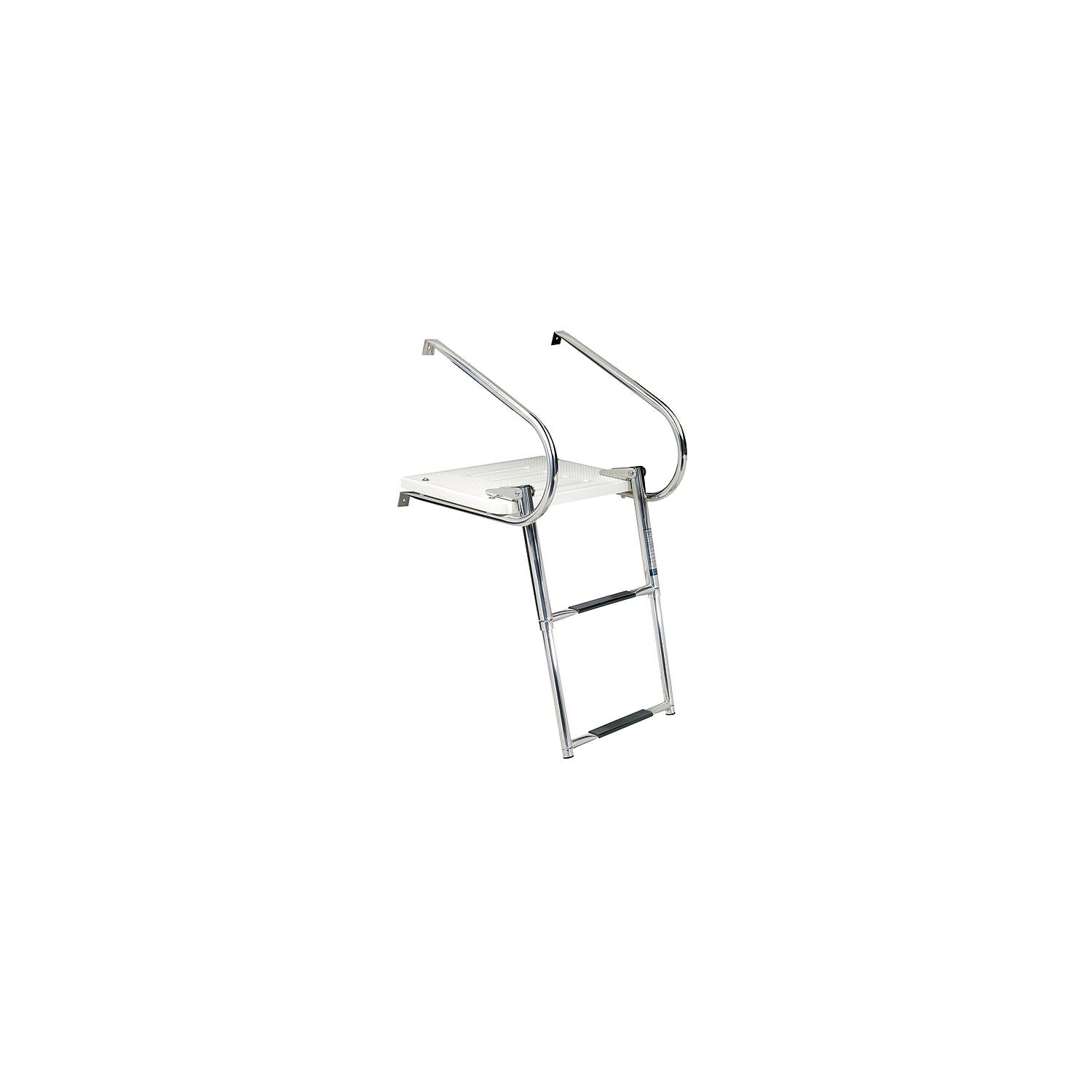 Seachoice 71361 Universal Swim Platform With Top Mount Ladder