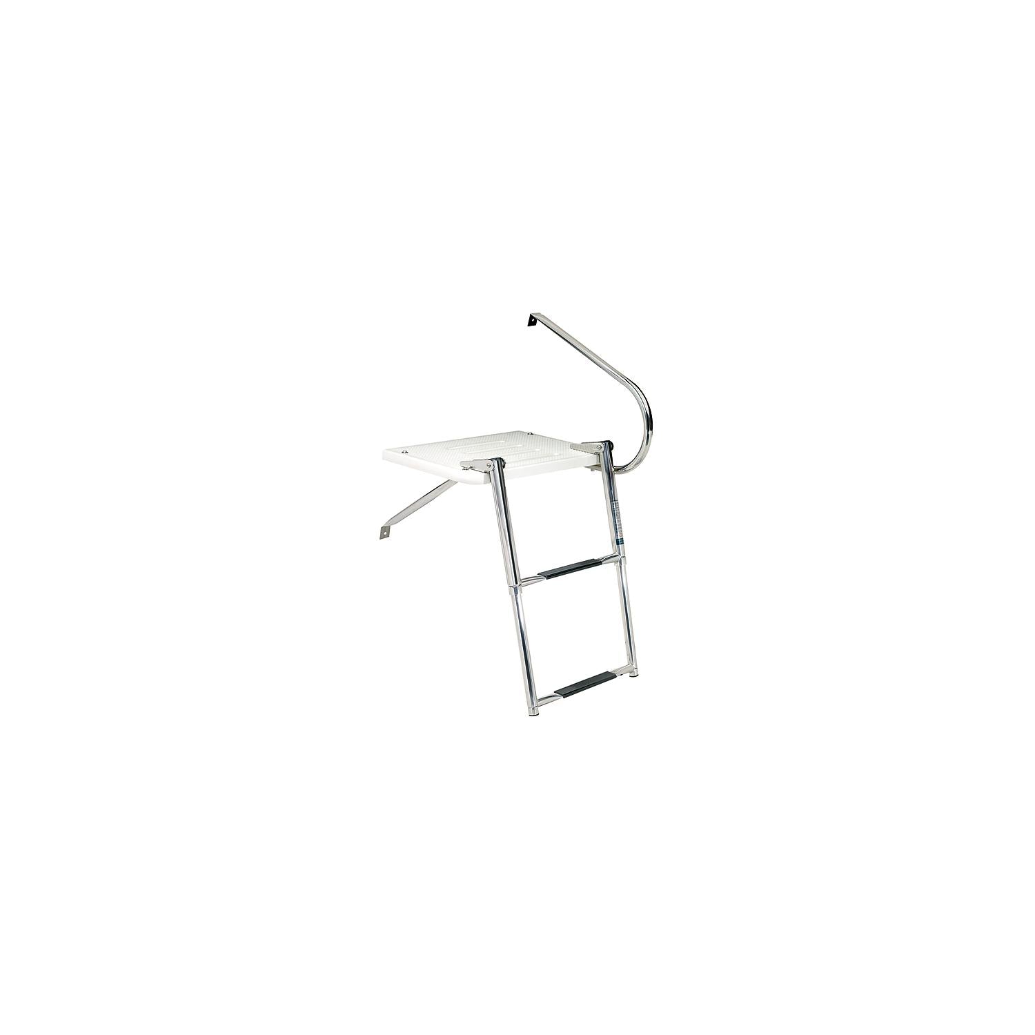 Seachoice 71351 Universal Swim Platform With Top Mount Ladder