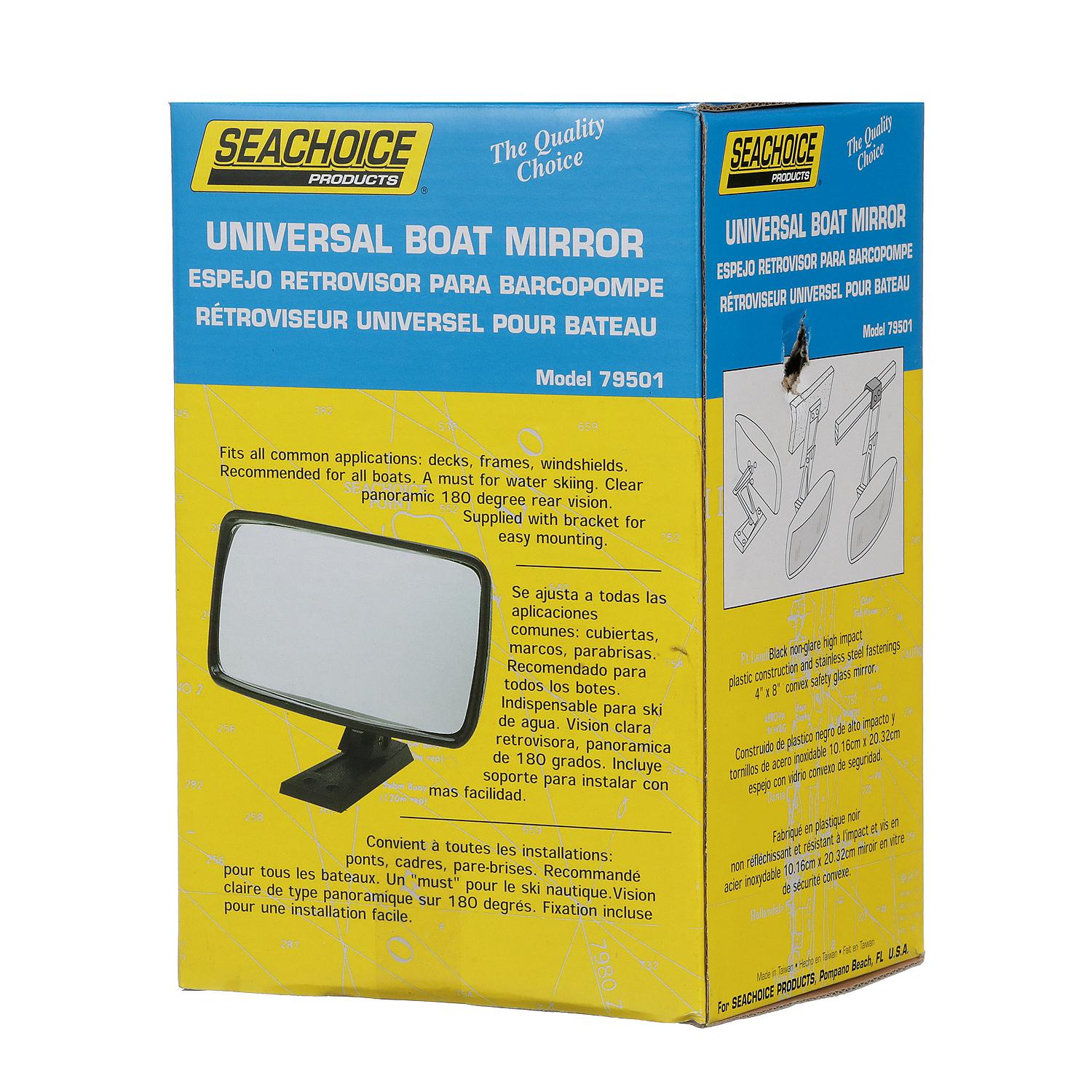 Seachoice 79501 Universal Boat Mirror