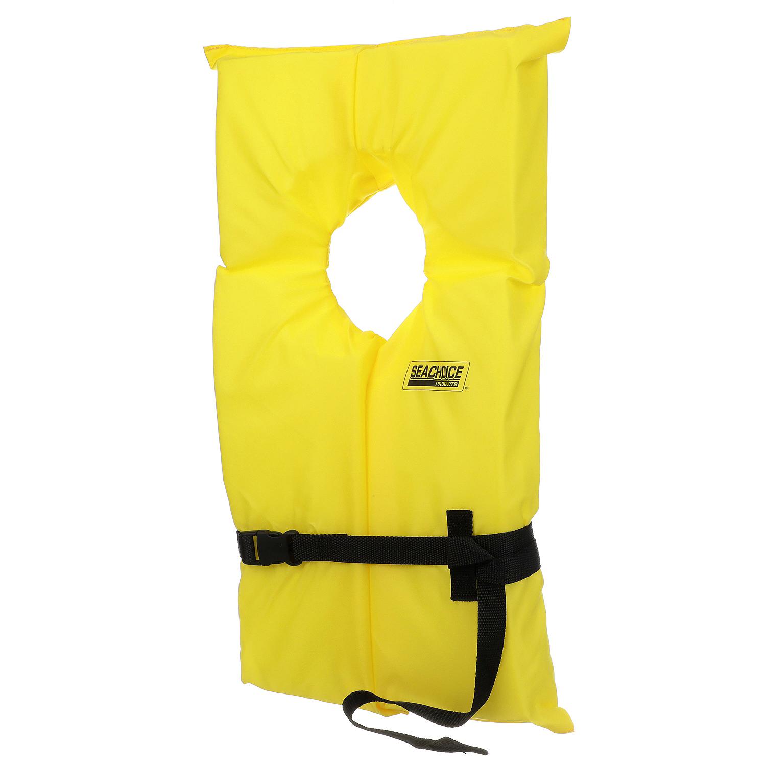 Seachoice EPE1110AK1ASLY-86080 Type II Life Vest XL, Yellow