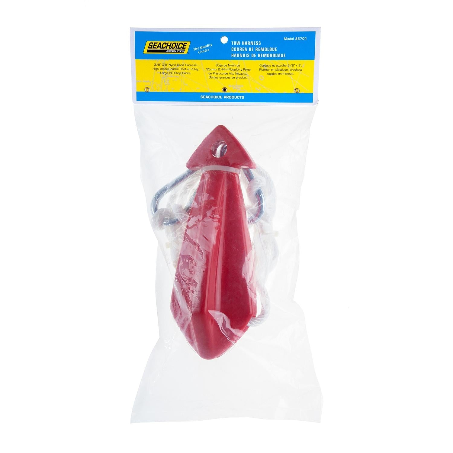Seachoice 86701 Rope Tow Harness, 3/8" x 8'
