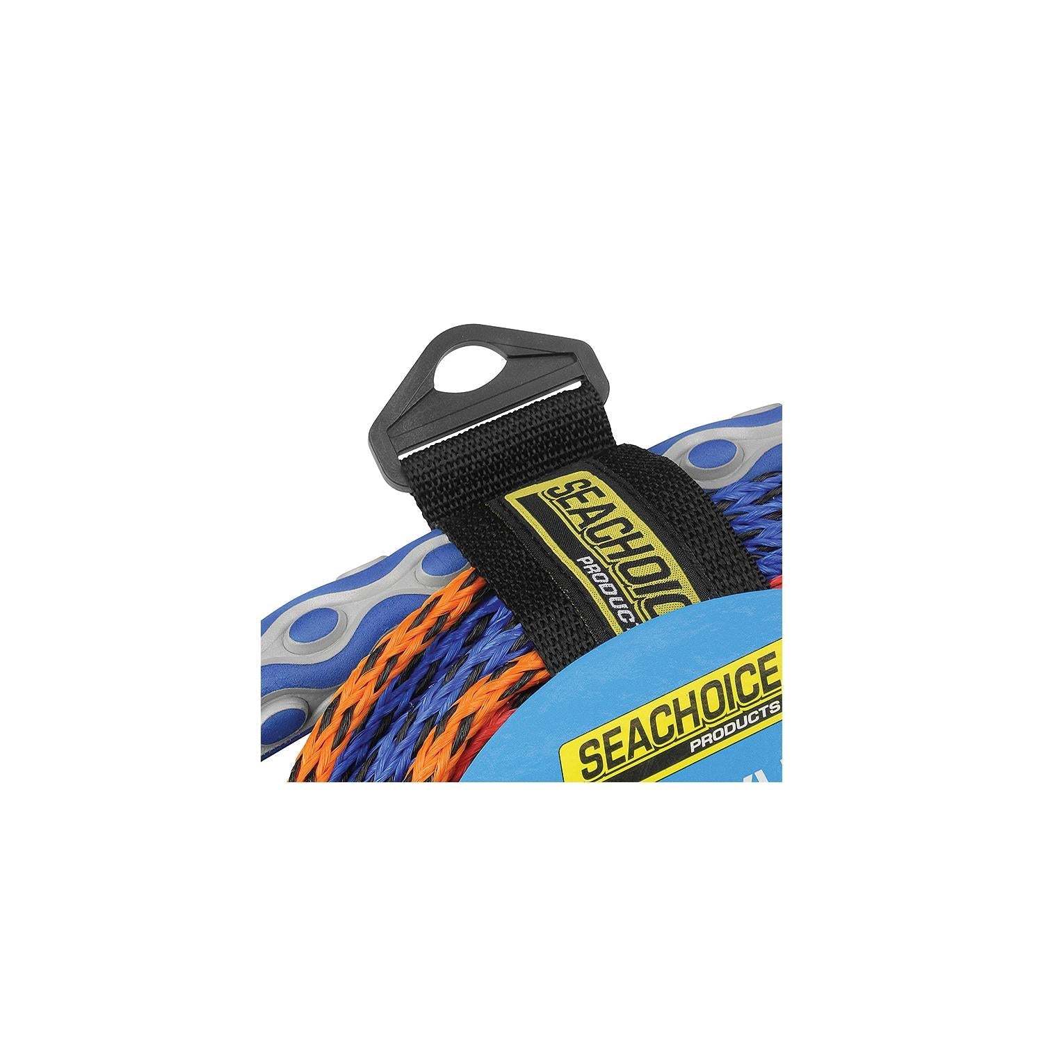 Seachoice 86733 3-Section Water Ski or Wakeboard Rope, 75', 13" Handle w/ Textured EVA Grip