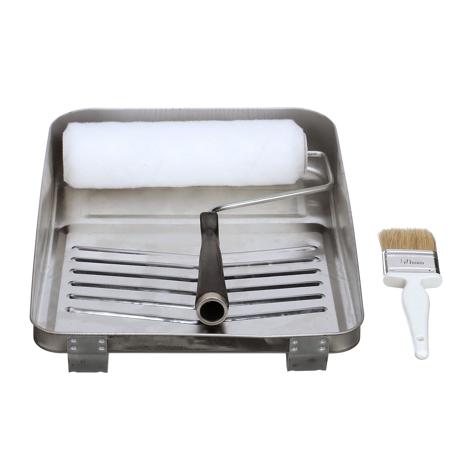 Seachoice 92991 Metal Paint Tray Kit (Includes 9" Frame, 2" Chip Brush, 9" Cover & Metal Paint Tray)