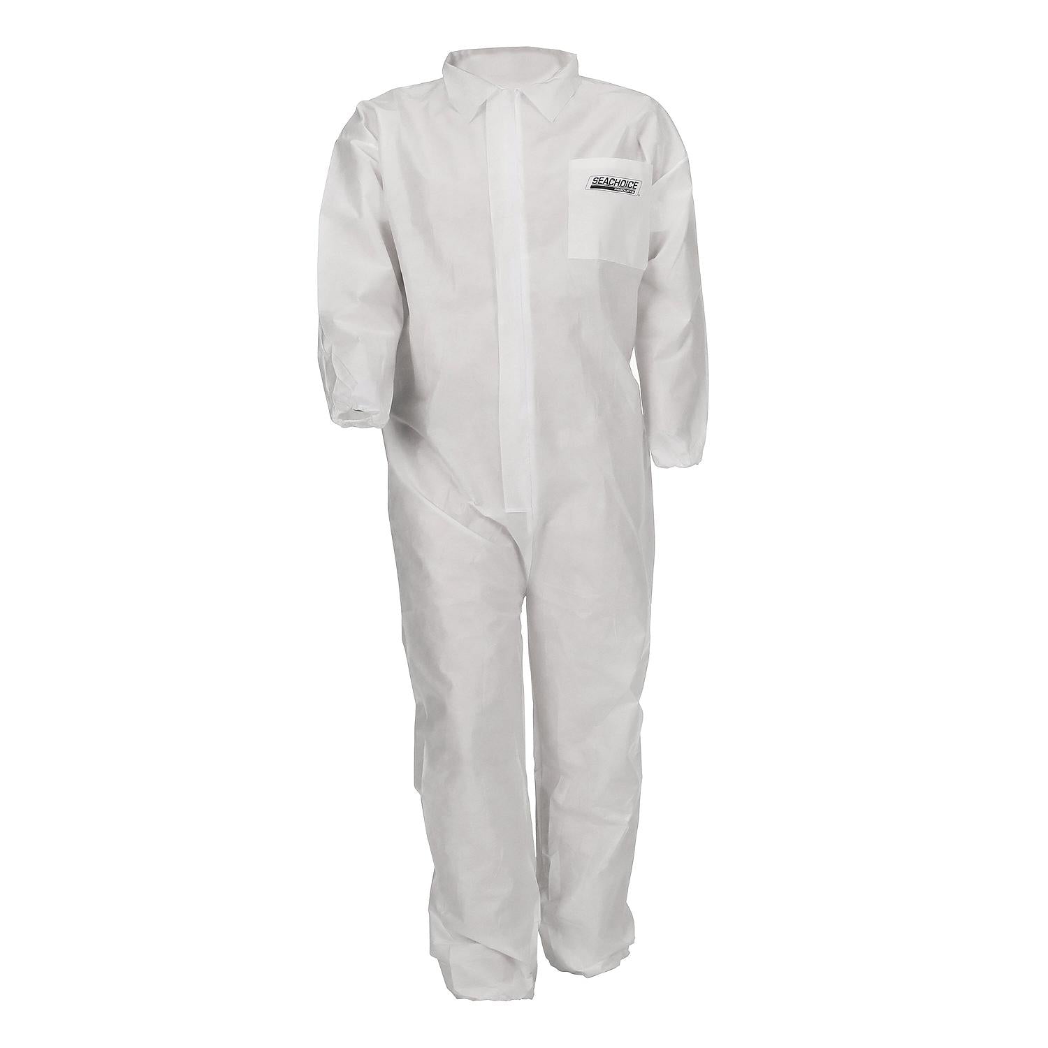 Seachoice 93071 SMS Breathable Disposable Paint Suit