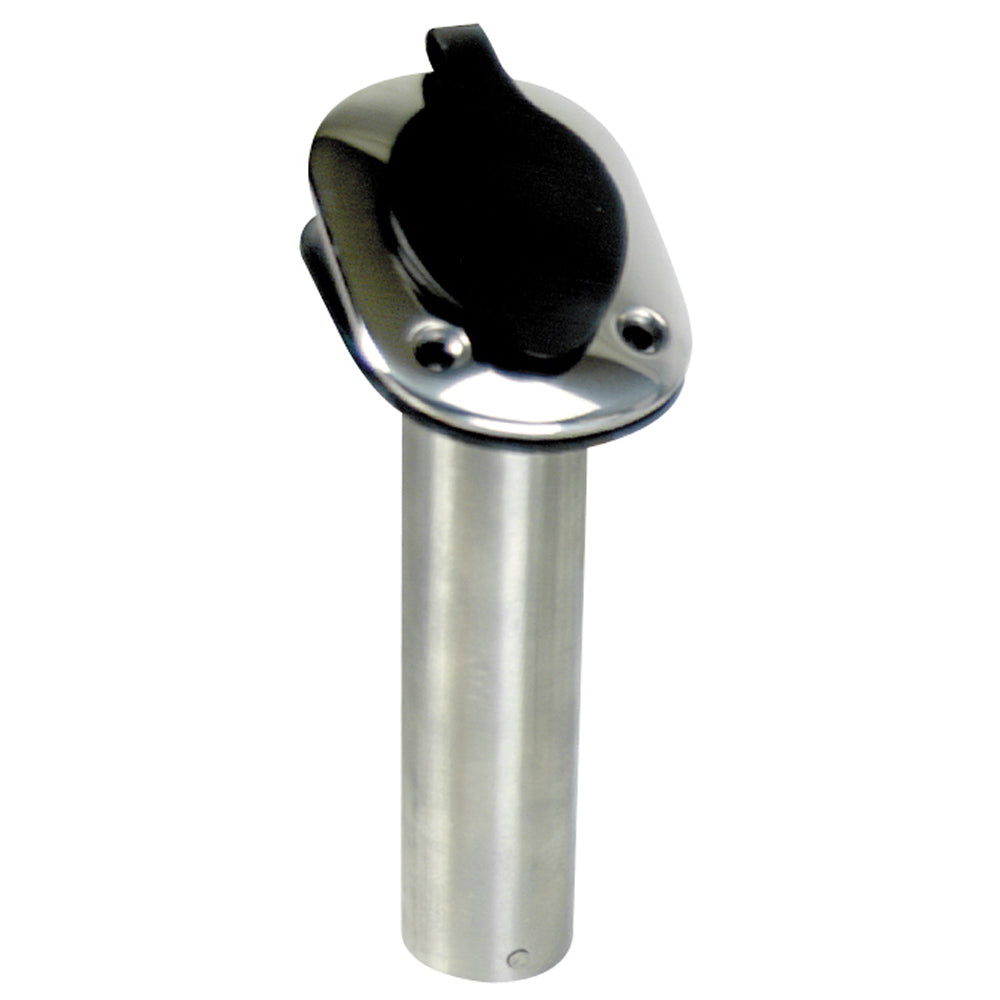 Whitecap S-0096B 30° Flush Mount Rod Holder 304 Stainless Steel 9-1/4"