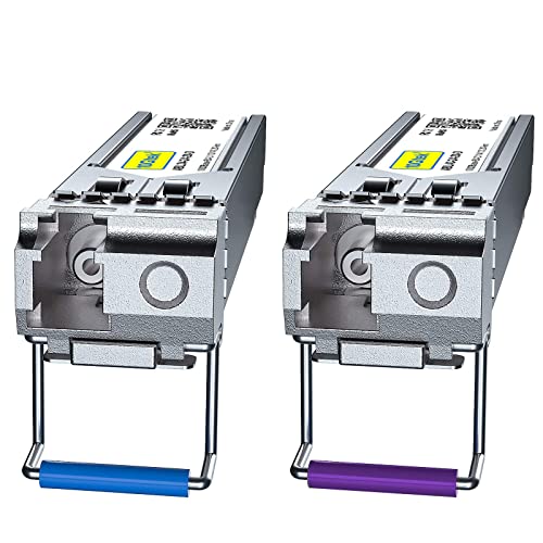 10Gtek ๐ญ๐ฌ/๐ญ๐ฌ๐ฌ/๐ญ๐ฌ๐ฌ๐ฌ๐๐ฎ๐๐ฒ-๐ง ๐๐ผ๐ฝ๐ฝ๐ฒ๐ฟ ๐ฆ๐๐ฃ, Auto-Negotiation SFP to RJ45 Mini-GBIC Transceiver or Cisco GLC-T(10/100/1000)/SFP-GE-T(10/100/1000) Pack of 2|B09NNMP934