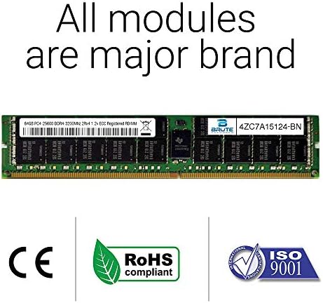 AB614353-BN - 32GB DDR4-3200Mhz 2Rx8 ECC Registered RDIMM (Compatible with OEM PN# AB614353