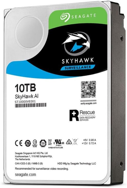 HDD Skyhawk AI 10TB 7.2K 3.5" SATA|B09DV6YSV3
