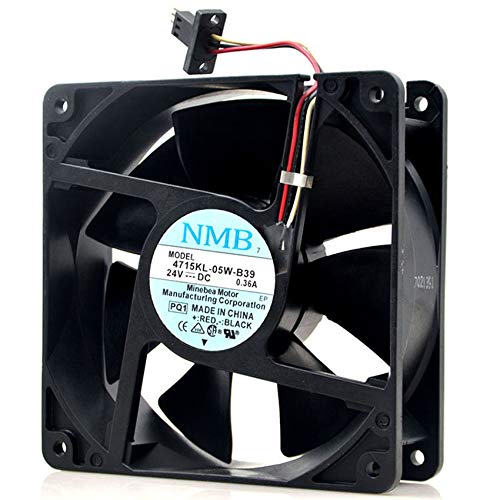 4715KL-05W-B39 for NMB System Cooling Fan,DC24V 0.36A 12038 Double Ball Frequency Converter axial Fan