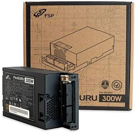 FSP FlexGURU Pro Power Supply, Flex ATX 500W, 80 Plus Gold, 5 Year Warranty (FSP500-57FDB)|B0CZC8D44B