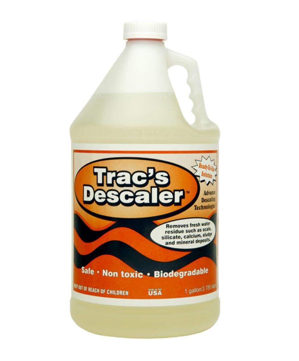 Trac Ecological 8224016 Descaler Fresh Water Scale Remover, 1 Gal ready-to-use