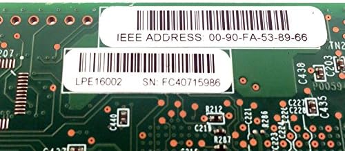 Emulex 16Gb Dual Port PCIe Host Bus Adapter LPE16002B-E w/ 2x FTLF8529P3BCV-EM Finistar Transceivers & Warranty|B01LWYLZYA
