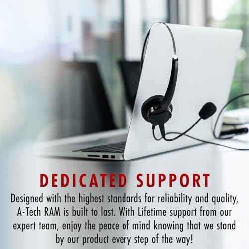 A-Tech 32GB Kit (2x16GB) DDR4 3200MHz PC4-25600 ECC RDIMM 2Rx8 Dual Rank 1.2V ECC Registered DIMM 288-Pin Server & Workstation RAM Memory Upgrade Modules (A-Tech Enterprise Series)|B0BPN6TWVB