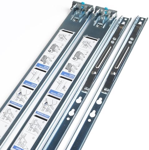1U Static Ready Rails Kit 053D7M 53D7M Compatible with Dell PowerEdge R320 R420 R620 R330 R430 R630 R440 R640|B0DJSLV7YC