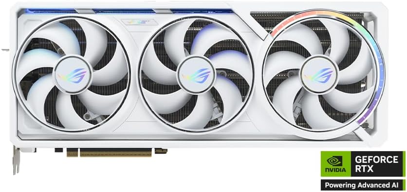 ASUS ROG Astral GeForce RTX™ 5090 OC Edition Gaming Graphics Card (PCIe® 5.0, 32GB GDDR7, HDMI®/DP 2.1, 3.8-Slot, 4-Fan Design, Axial-tech Fans, Patented Vapor Chamber, Phase-Change GPU Thermal pad
