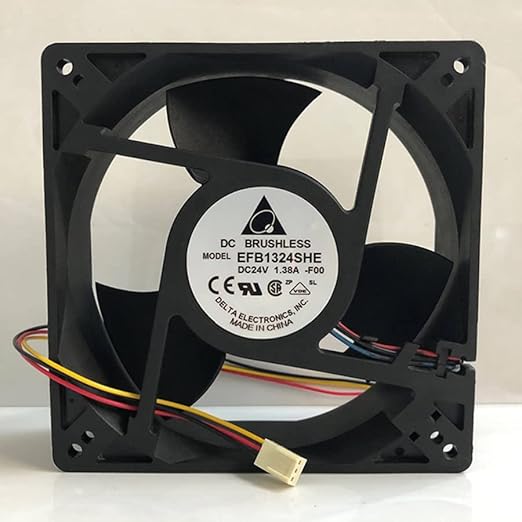 Delta EFB1324SHE 24V 33W 127mm High-Airflow Axial Inverter Fan