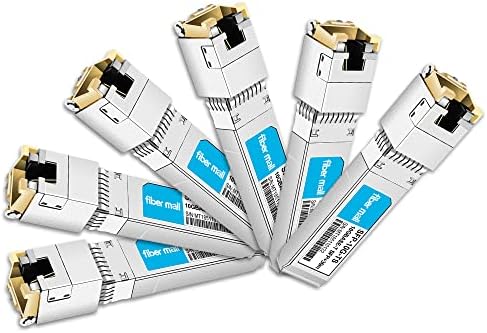 10G SFP+ RJ45 80m for Dell Force10 SFP-10G-T-80 GP-10GSFP-T80 10GBASE-T SFP+ 80m RJ45 Cat6a/7 Mini-GBIC 10gb Copper R-J45 Transceiver Module