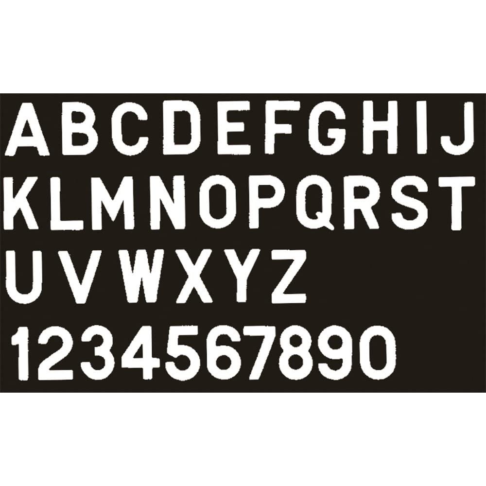 Seachoice 3" Gothic Numbers Pack of 10