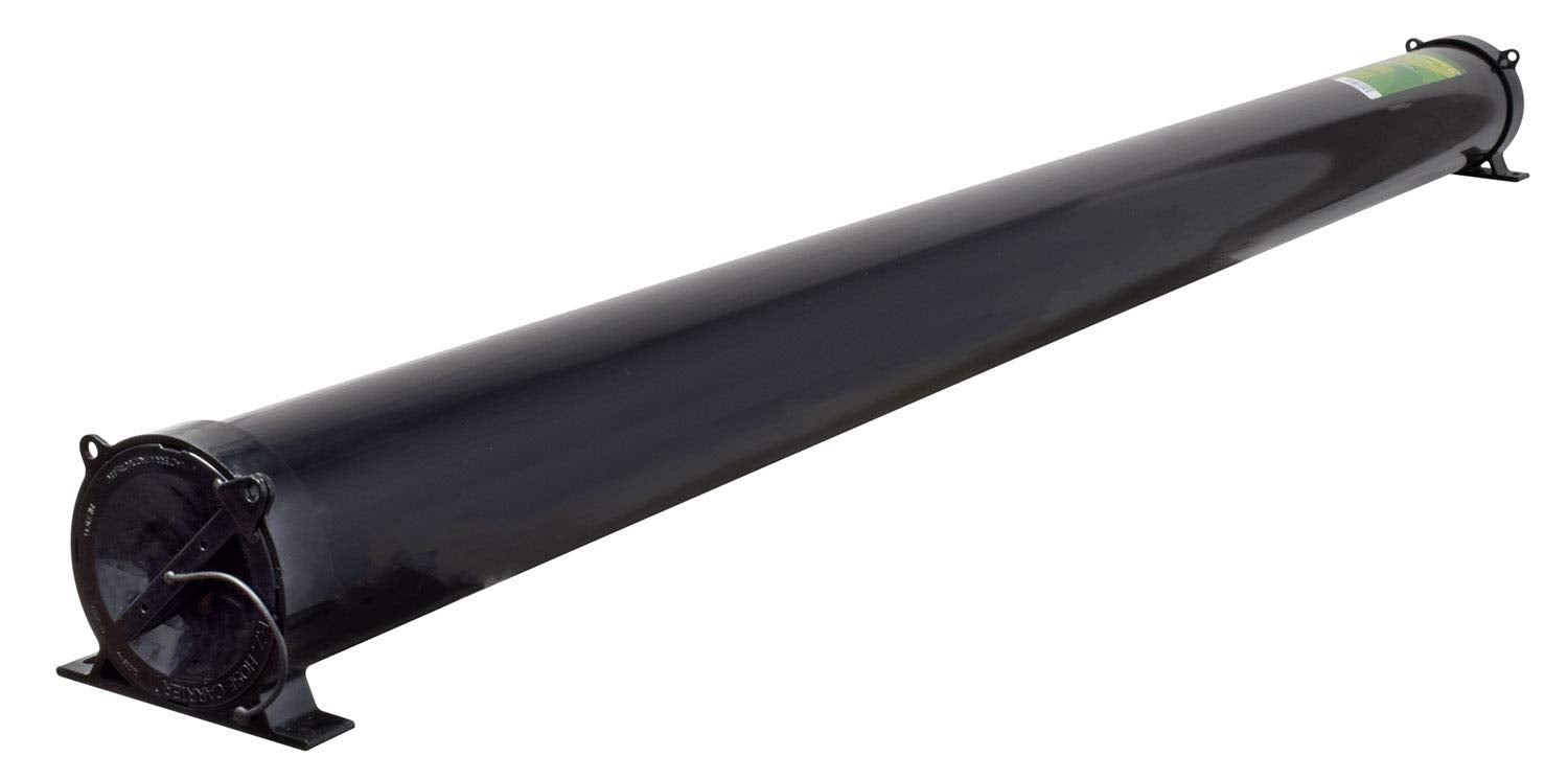 Valterra A04-0153XBK ABS Plastic EZ RV Hose Carrier w/Interlocking Cap, 64", Black