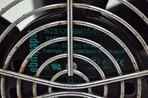 EBM-PAPST W2S130-BM15-01 50-/60HZ AC AXIAL 115VAC 6IN 250CFM COOLING FAN B260216|B00DWIB2U4
