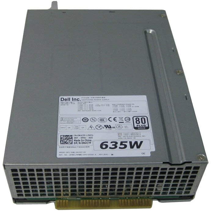 Dell Precision T5600 T3600 635W Workstation Power Supply Unit NVC7F DPS-635AB