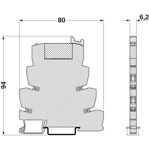 2966171 RELAY, PLC, SPDT, 24VADC, 6A, DIN RAIL|B00MEIYM96