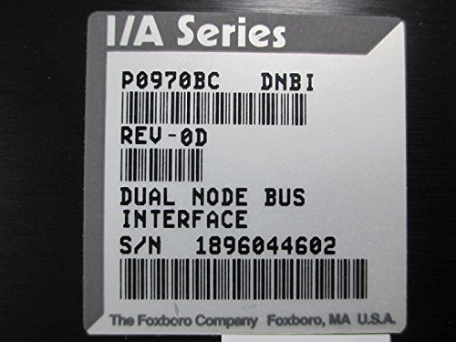 Invensys Foxboro P0970BC-0D P0970BC Rev 0D Module - USED