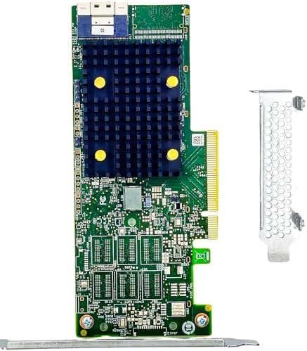 SAS HBA Card Compatible with LSI 9500-8i IT Mode PCIe SATA Expansion Card, 8-Port 12Gbps PCIe 4.0 x8, SAS Expander Support, HBA Controller with 1x SFF-8654 Internal for ZFS TrueNAS unRAID NAS