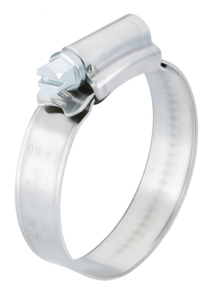 Scandvik 13624 ABA SS Hose Clamps, # 8, 10 Pack