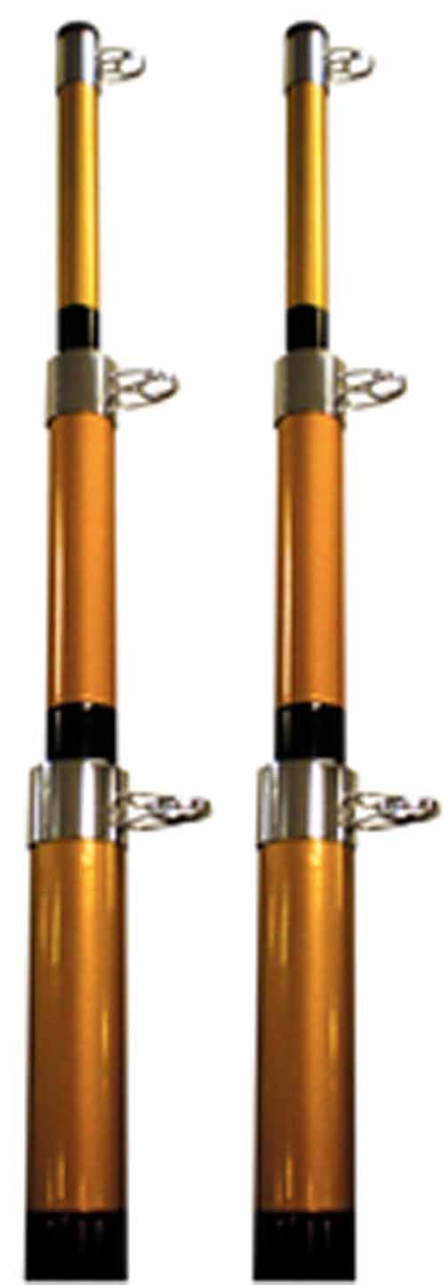 Seachoice 88211 Telescoping Outrigger Pole-15' Black