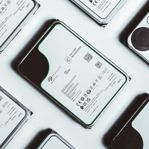 Seagate Exos X24 24TB Enterprise Hard Drive HDD SATA 6Gb/s 512MB Cache 7200 RPM 512e CMR Helium Sealed 3.5in Hard Drive ST24000NM000H (Renewed