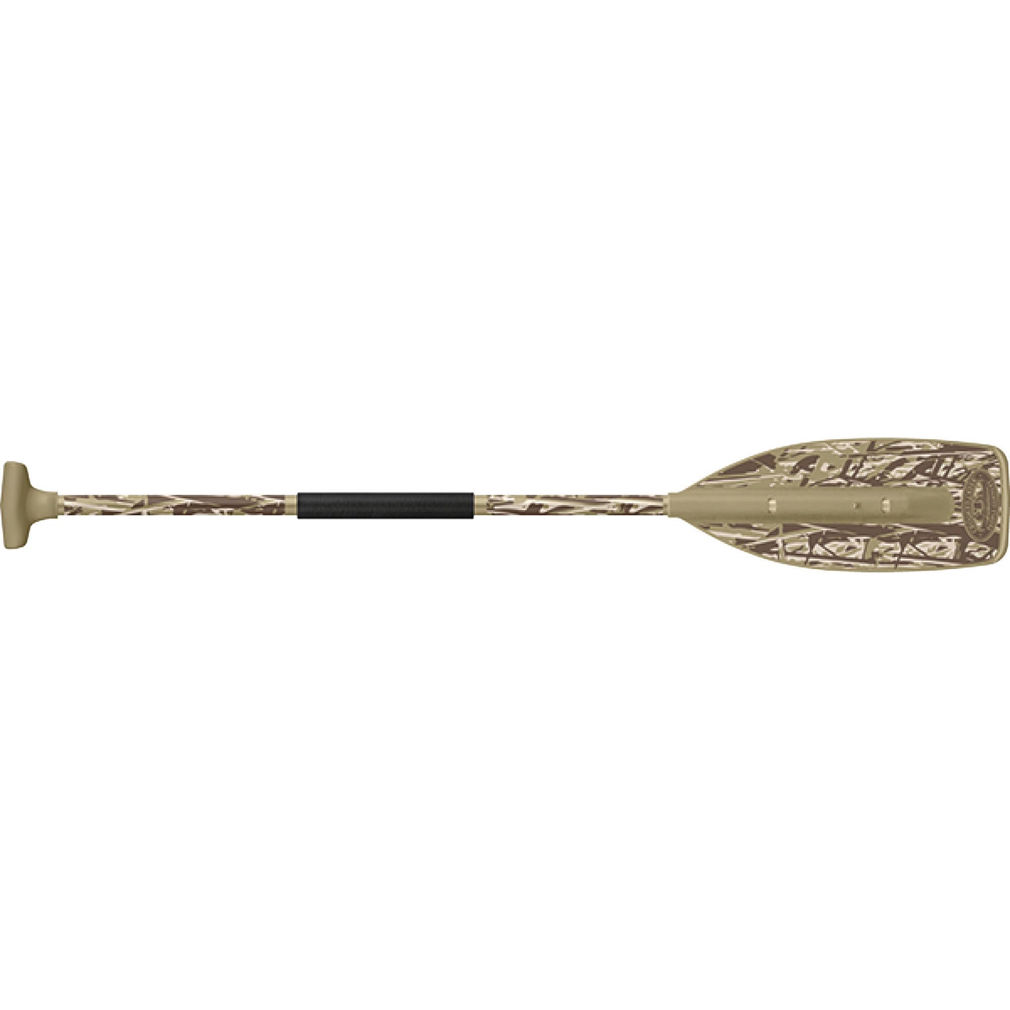 TRAC Outdoors 50454 Crooked Creek Camo Synthetic Paddle With Hybrid Grip 5'