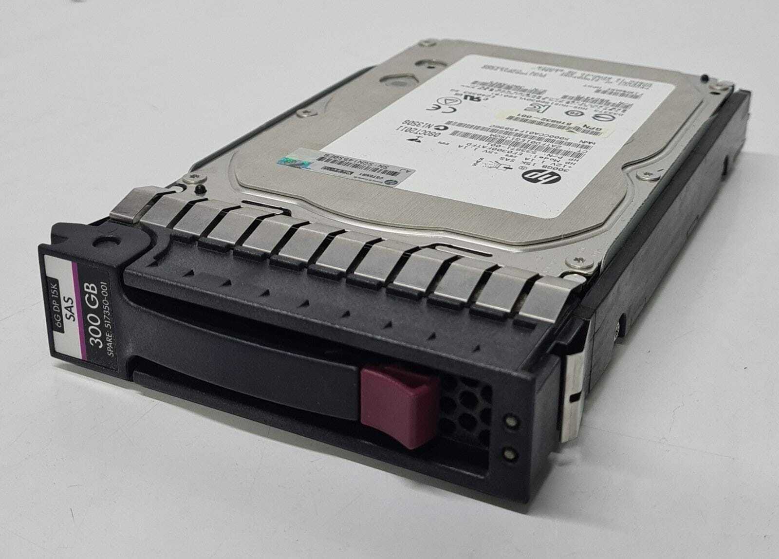 533871-001 700937-001 HUS156030VLS60 HP 300GB 15K 6G LFF 3,5" SAS SC DISCO RÍGIDO 5397063427598