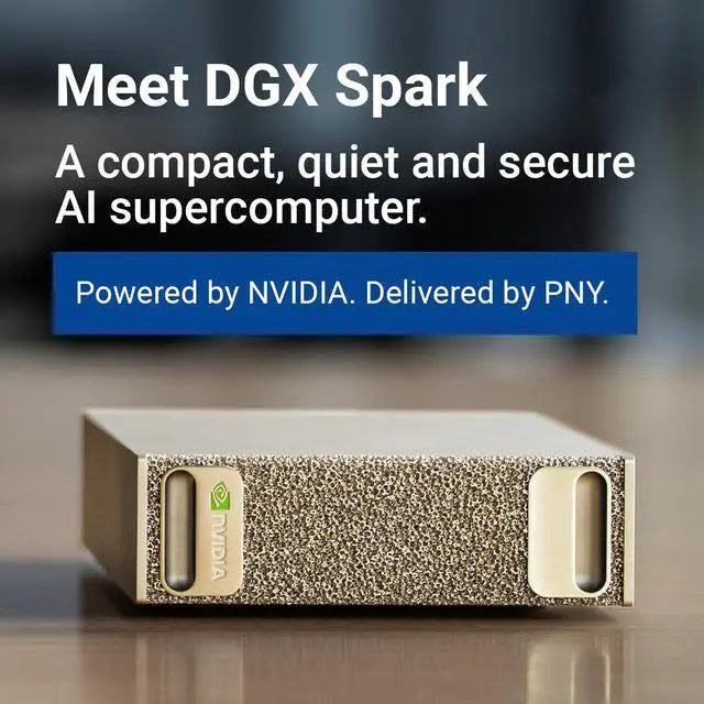 NVIDIA DGX Spark - NVIDIA GB10 Grace Blackwell Superchip, 128 GB LPDDR5x, 4 TB NVME.M2 SSD