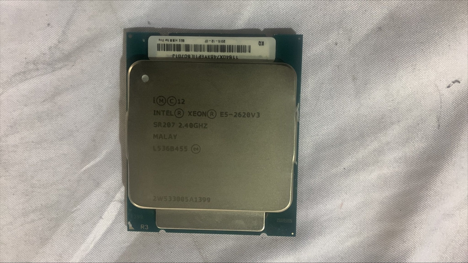Intel E5-2620v3 40X7463 - Xeon Processor with Heatsink Alternate View | Alo Tech Solutions