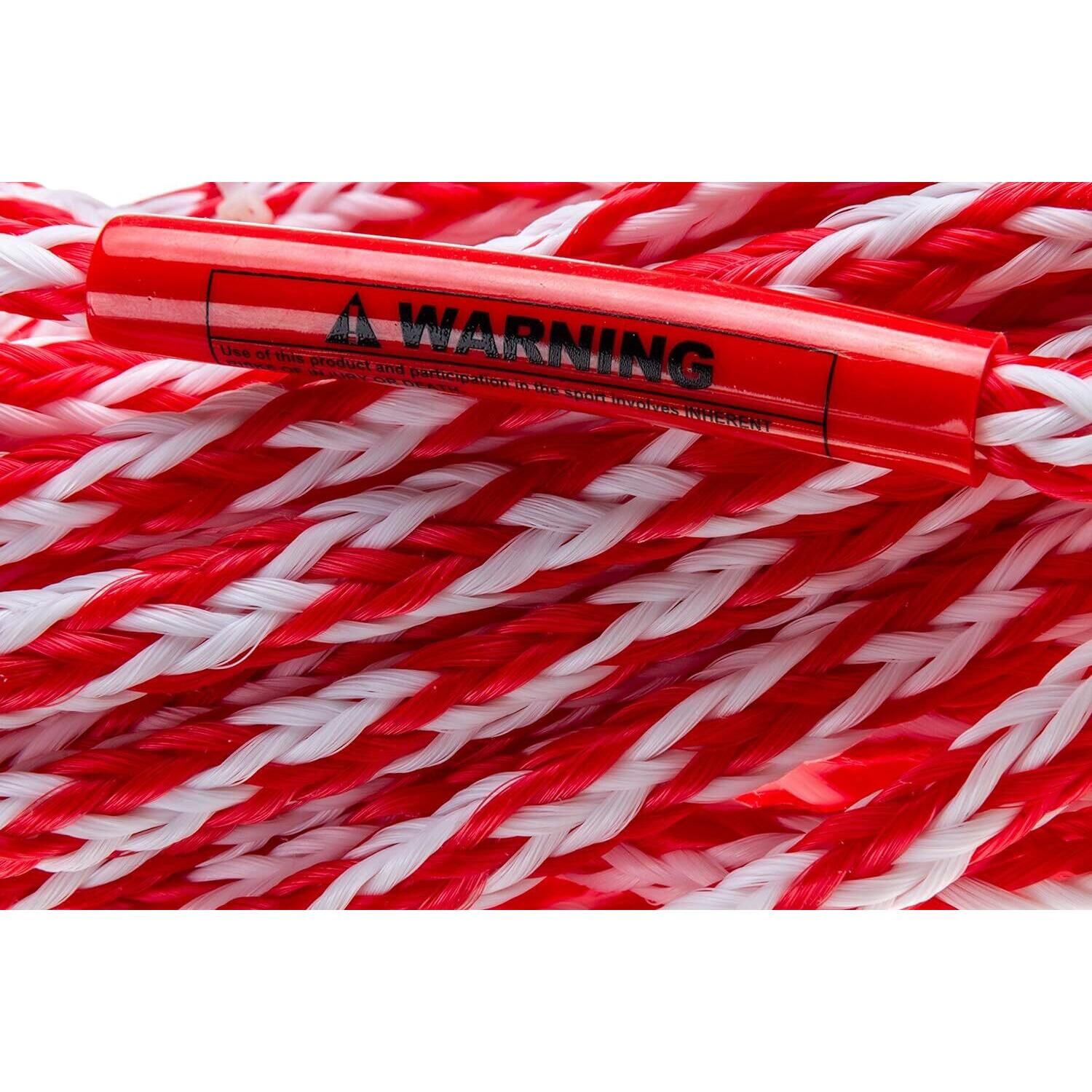 Seachoice 86661 86766 2-Section Tube Tow Rope, 60', Tows Up to 2 Riders